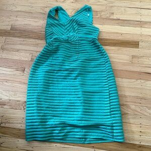 Motherhood maternity green sleeveless dress. Size small. Brand new with tags.